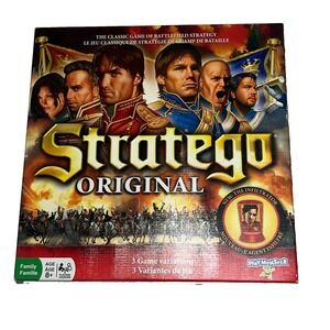 Stratego Original Board Game 3 Game Variations 2016 Patch Products Battleship